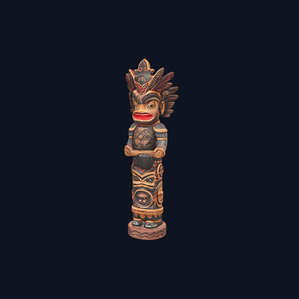 Tribal Totem Statue Model Pack